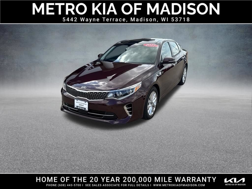 Used 2017 Kia Optima EX w/ Premium Package FWD image 1