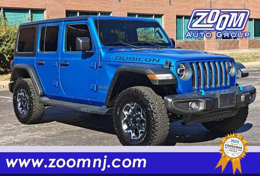 Used 2022 Jeep Wrangler Unlimited Rubicon 4xe w/ Cold Weather Group image 1