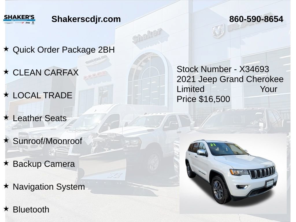 Certified 2021 Jeep Grand Cherokee Limited image 6