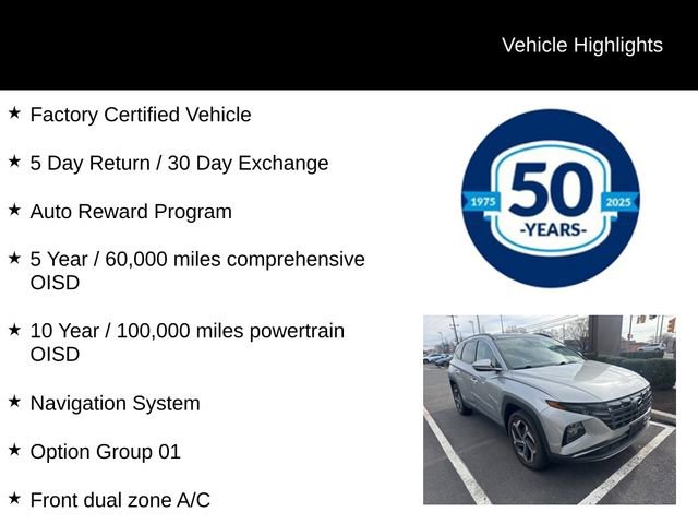 Certified 2023 Hyundai Tucson Limited image 5