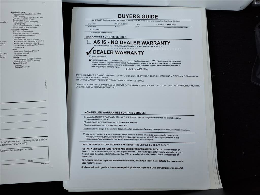 Used 2021 Chevrolet Silverado 1500 LT image 36