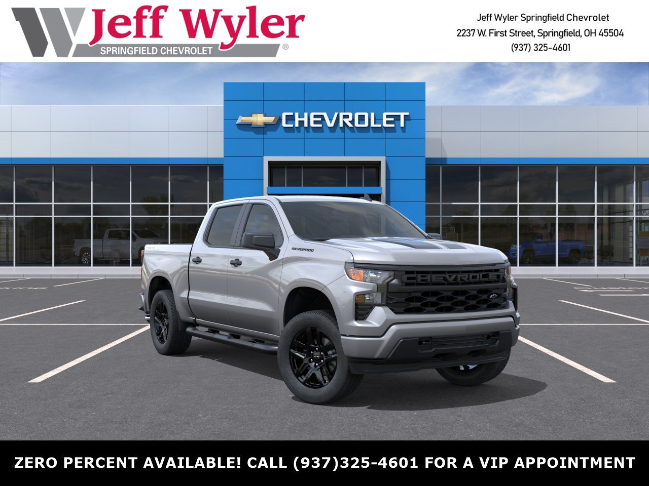 New 2026 Chevrolet Silverado 1500 Custom w/ Rally Edition
