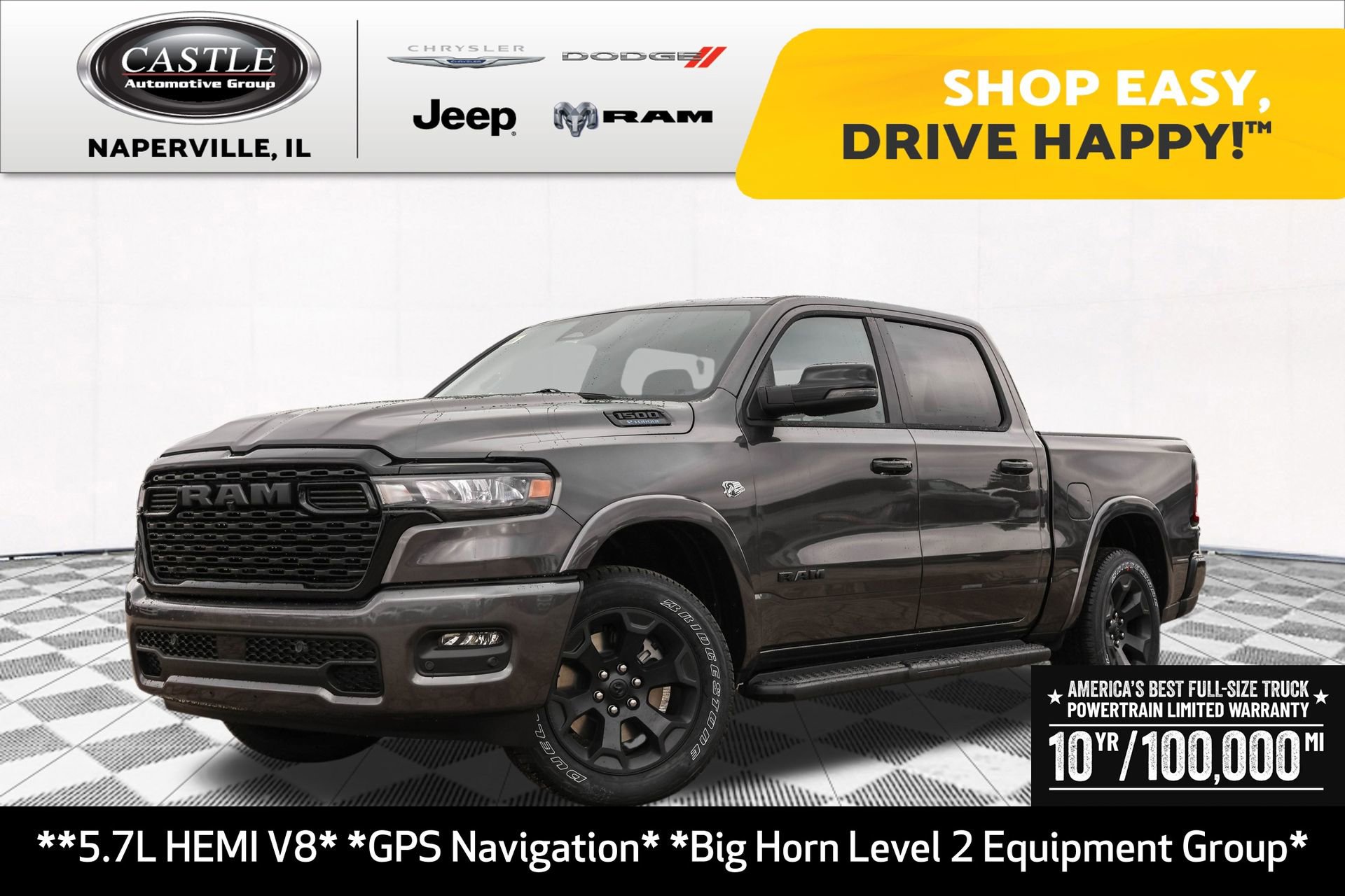 New 2026 RAM 1500 4x4 Crew Cab image 1