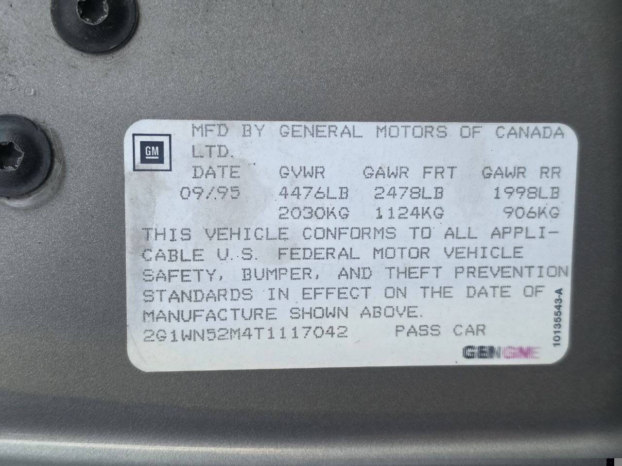 Used 1996 Chevrolet Lumina LS FWD image 63