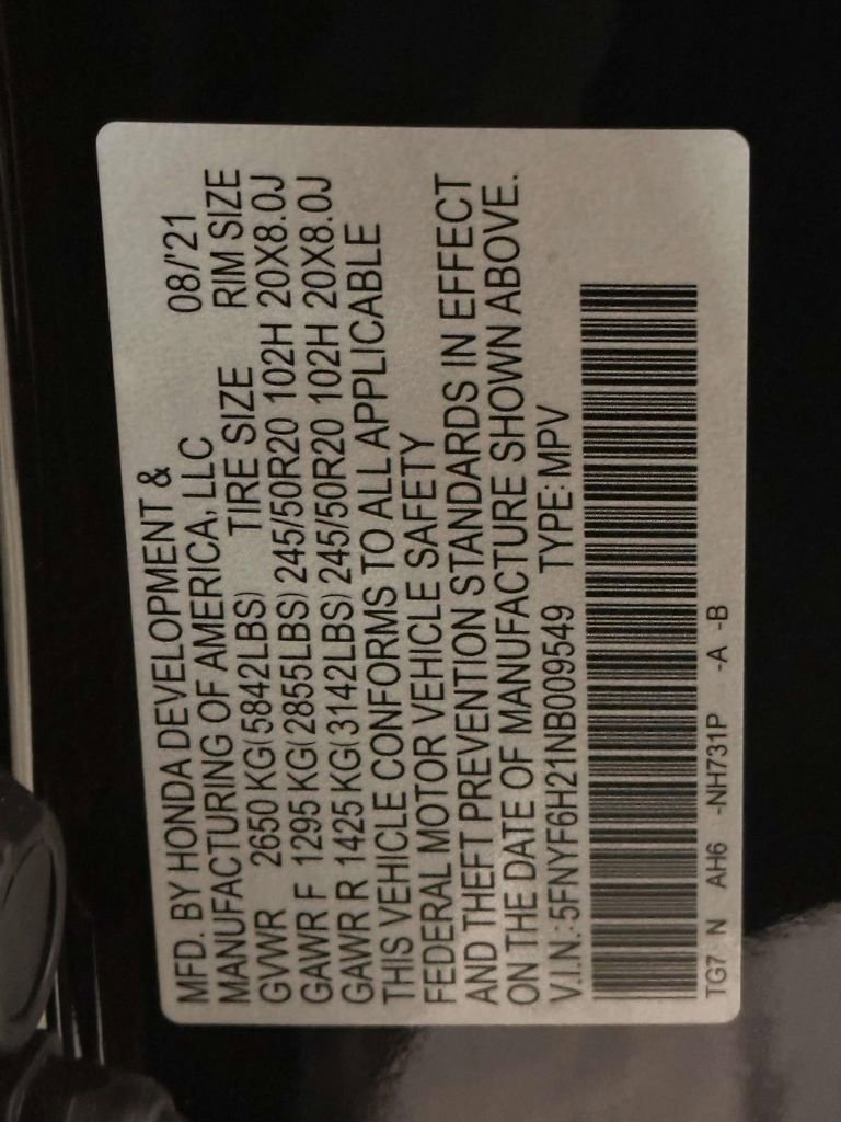 Used 2022 Honda Pilot Special Edition image 30