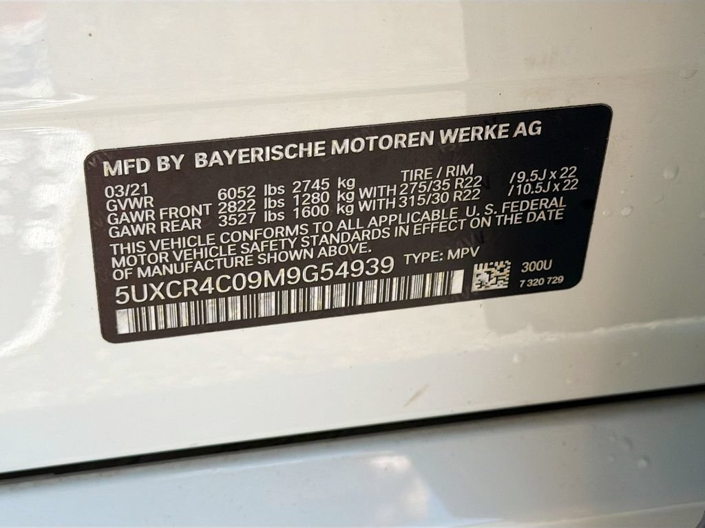 Used 2021 BMW X5 sDrive40i w/ M Sport Package RWD image 44