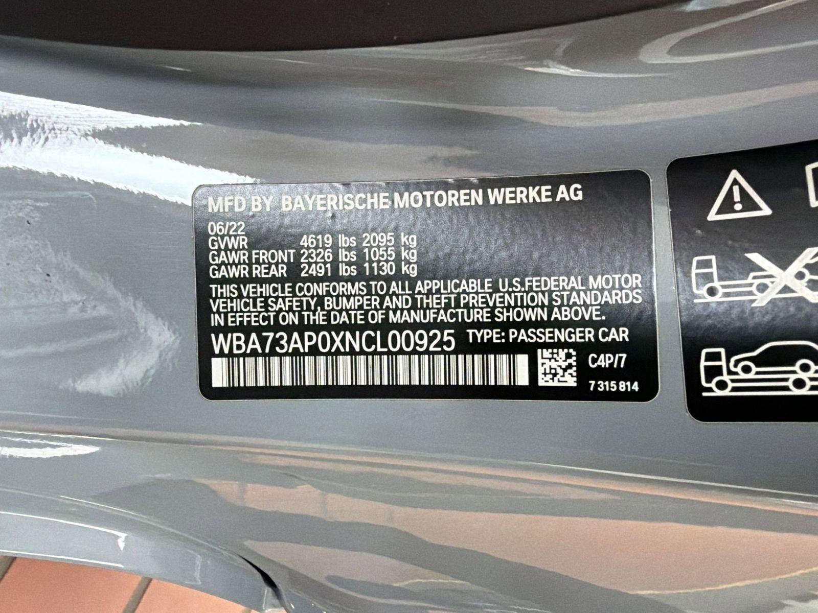 Used 2022 BMW 430i xDrive Coupe w/ M Sport Package image 19