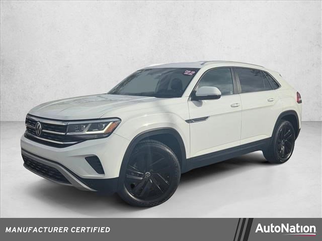 Used 2022 Volkswagen Atlas Cross Sport SE w/ Black Wheel Package