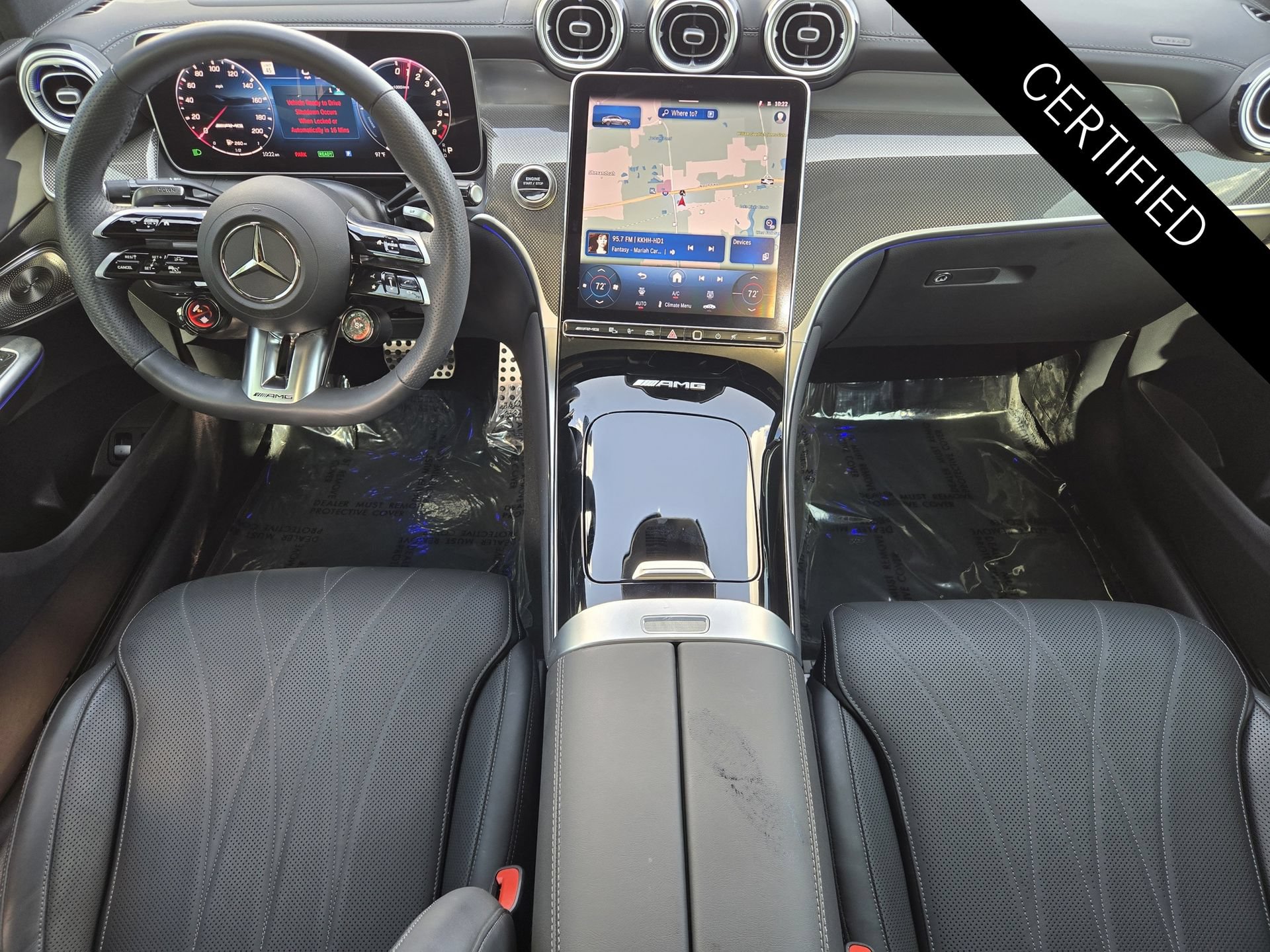 Certified 2025 Mercedes-Benz GLC 63 AMG S image 2