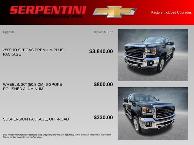 Used 2017 GMC Sierra 2500 SLT AWD/4WD image 4