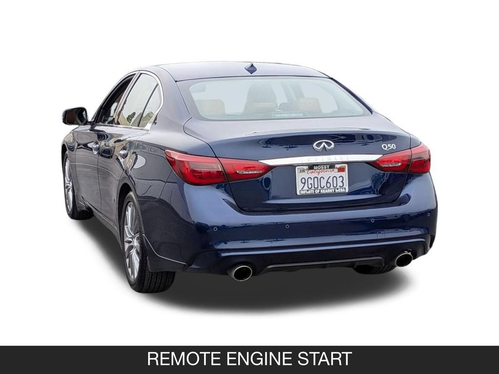 Certified 2023 INFINITI Q50 Luxe w/ Cargo Package RWD image 7