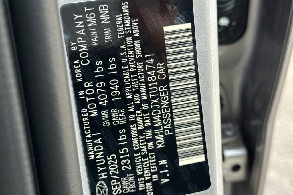 New 2026 Hyundai Elantra Blue image 23