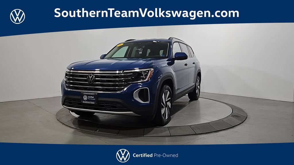 Certified 2025 Volkswagen Atlas SE AWD/4WD image 1