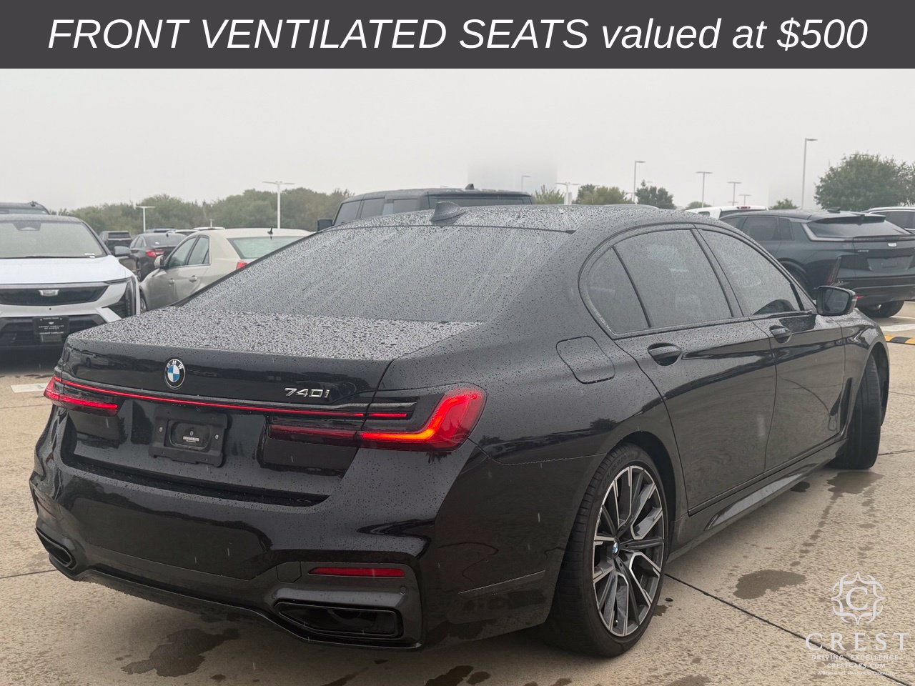 Used 2022 BMW 740i w/ M Sport Package RWD image 9