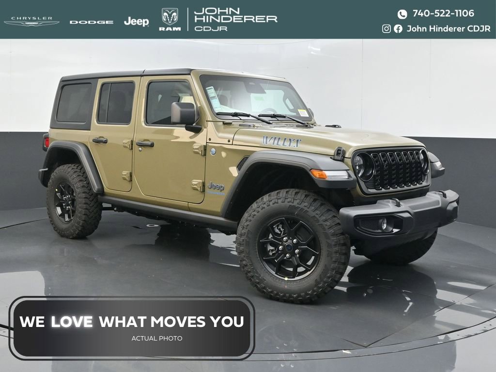 New 2025 Jeep Wrangler Unlimited Sport S 4xe AWD/4WD image 1