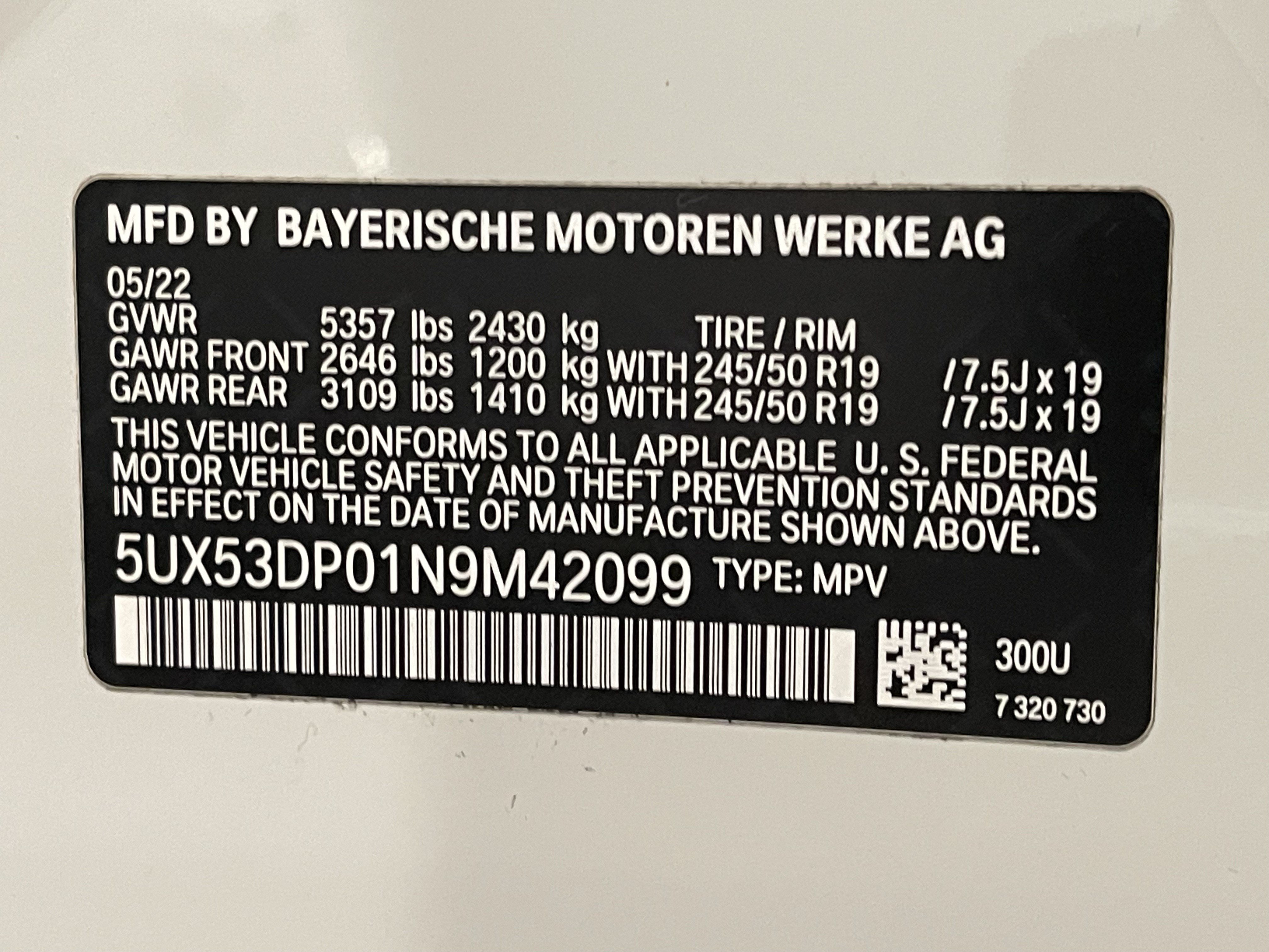 Used 2022 BMW X3 xDrive30i w/ Premium Package 2 AWD/4WD image 25