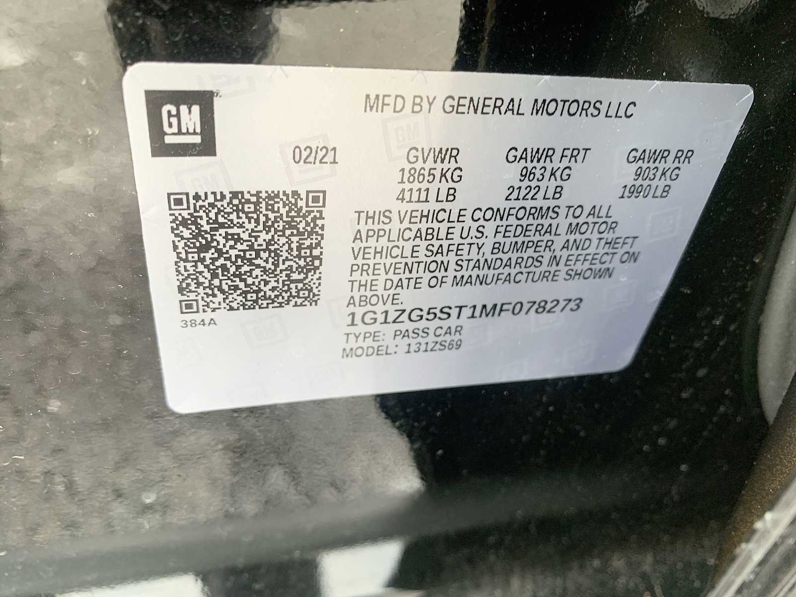 Certified 2021 Chevrolet Malibu RS image 31