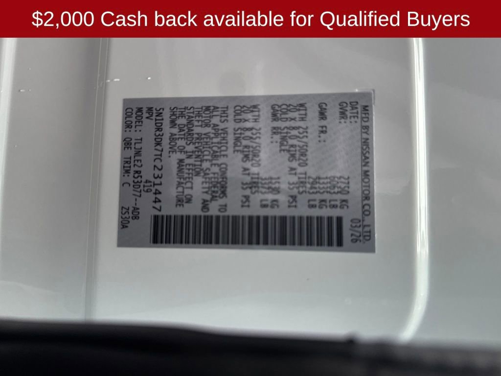 New 2026 Nissan Pathfinder Platinum image 16