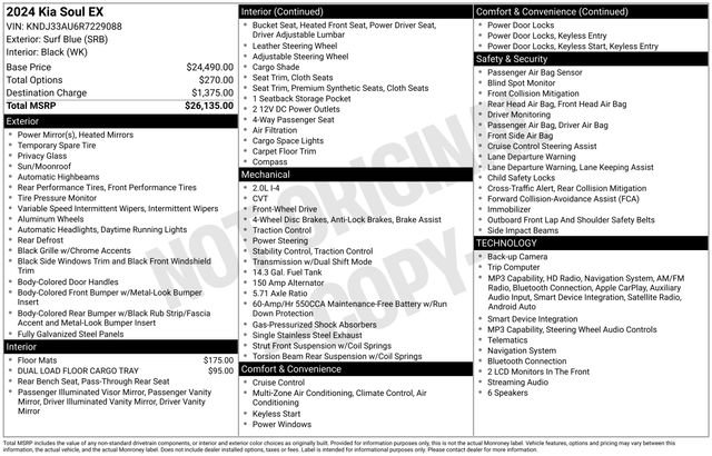 Used 2024 Kia Soul EX FWD image 31