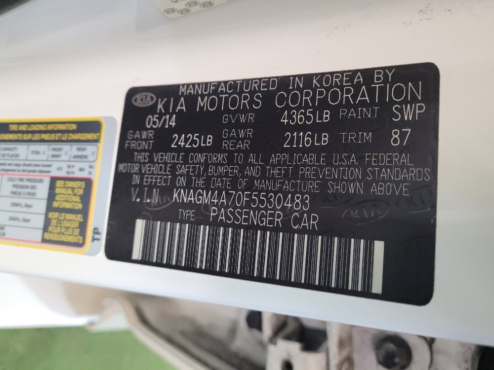 Used 2015 Kia Optima LX image 33