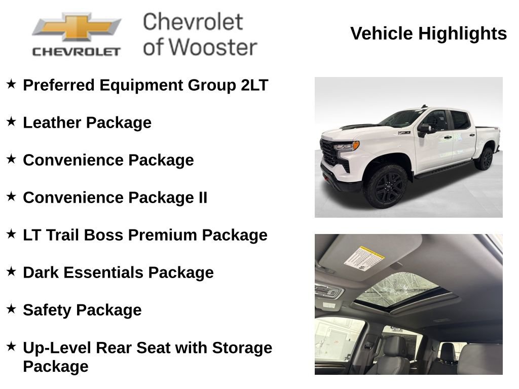 New 2026 Chevrolet Silverado 1500 LT Trail Boss w/ LT Trail Boss Premium Package AWD/4WD image 2