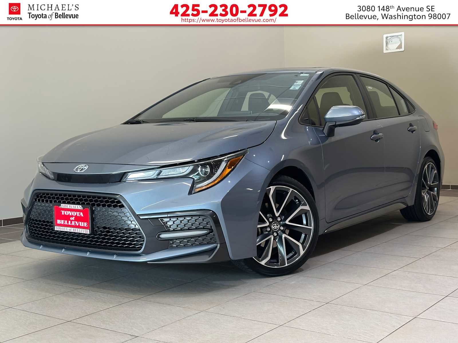 Used 2021 Toyota Corolla SE w/ SE Premium Package FWD image 1