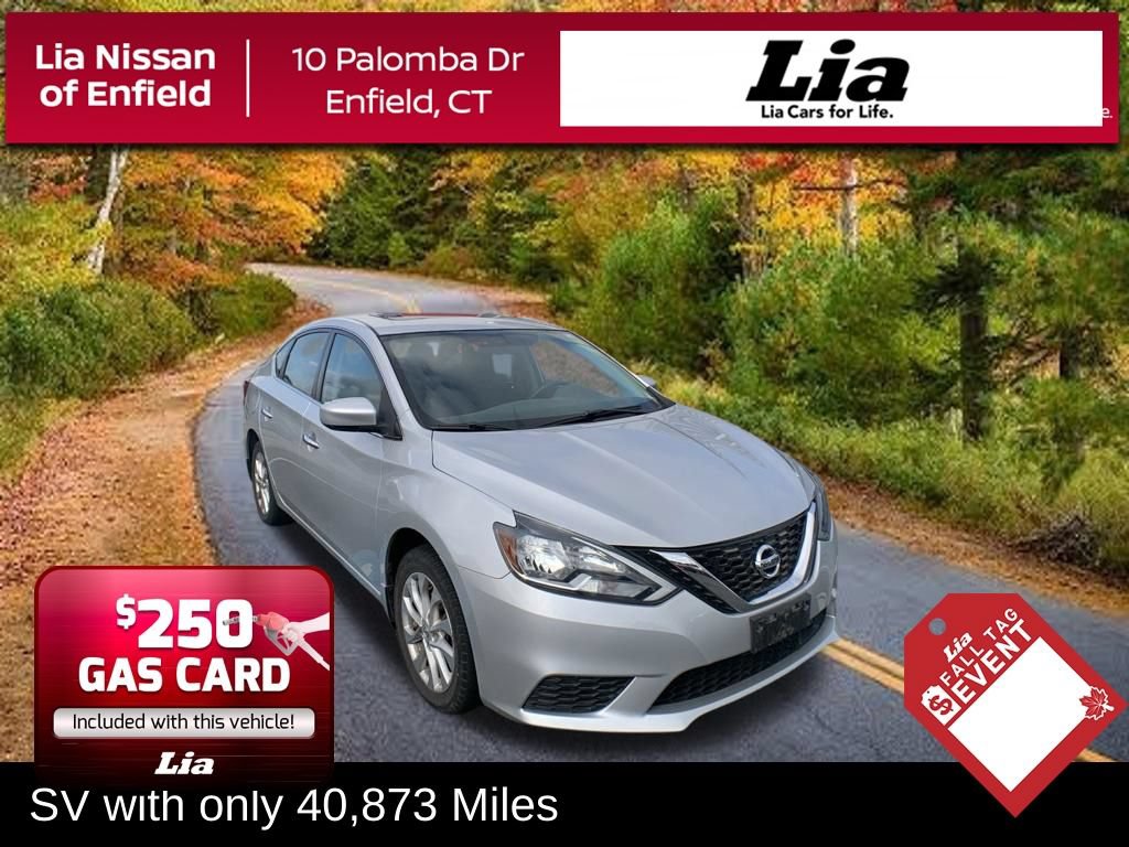 Used 2018 Nissan Sentra SV w/ Premium Package (P01) FWD image 1