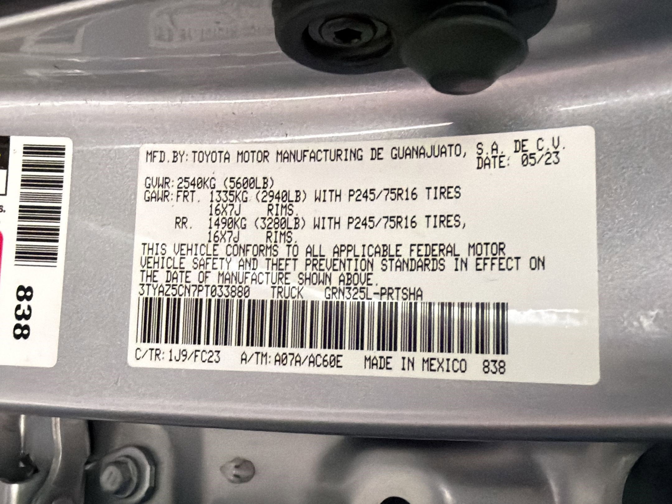 Used 2023 Toyota Tacoma SR5 RWD image 18