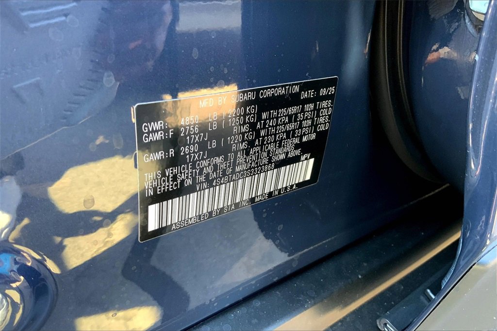 New 2025 Subaru Outback Premium image 14