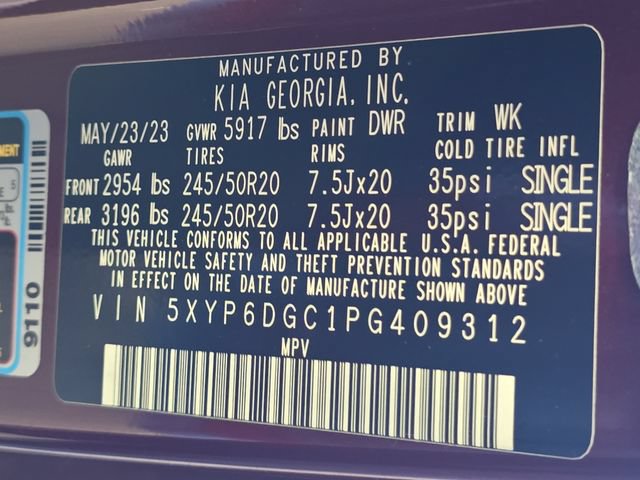 Used 2023 Kia Telluride S w/ S Sunroof Package AWD/4WD image 37