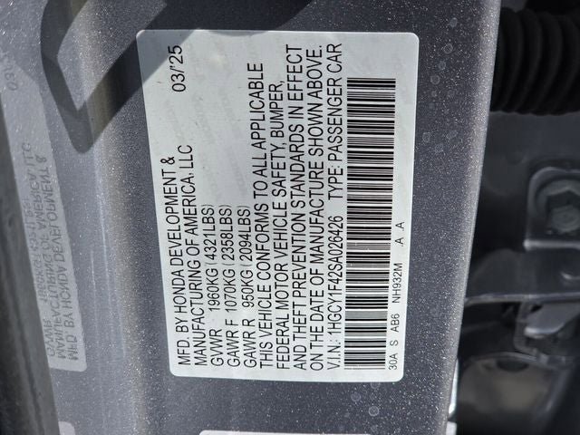 Used 2025 Honda Accord SE image 31