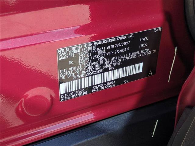 Used 2019 Toyota RAV4 XLE w/ Convenience Package FWD image 25
