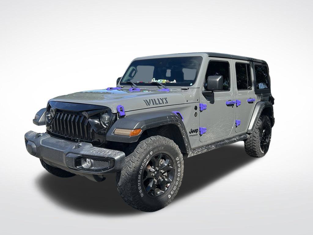 Used 2021 Jeep Wrangler Unlimited Sport AWD/4WD image 3