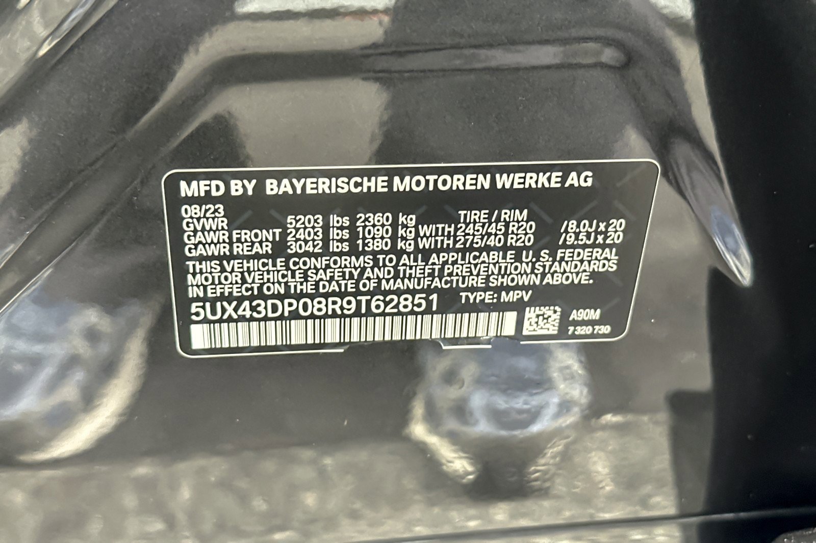 Used 2024 BMW X3 sDrive30i w/ M Sport Package image 28