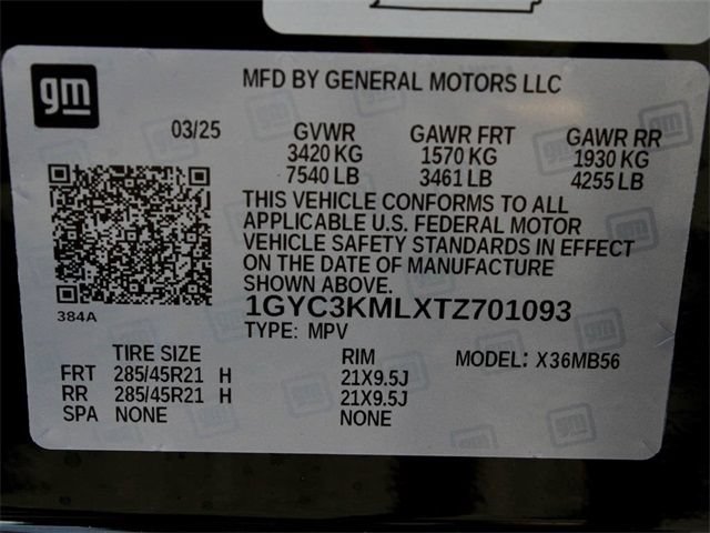 New 2026 Cadillac Vistiq Luxury w/ LPO, Floor Liner Package AWD/4WD image 19