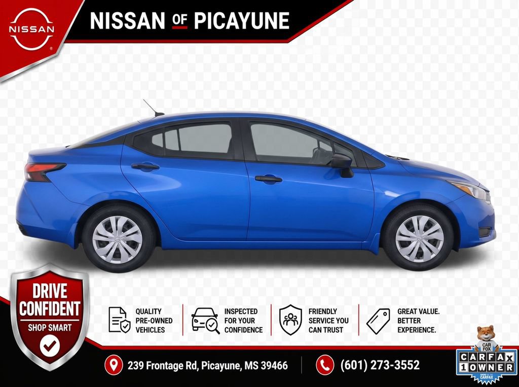 Certified 2023 Nissan Versa S w/ Trunk Package FWD image 7