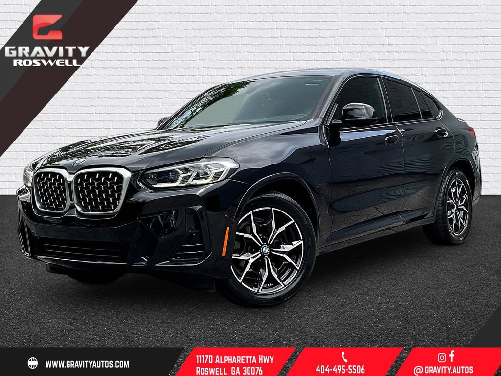 Used 2022 BMW X4 xDrive30i w/ M Sport Package 2 AWD/4WD image 1