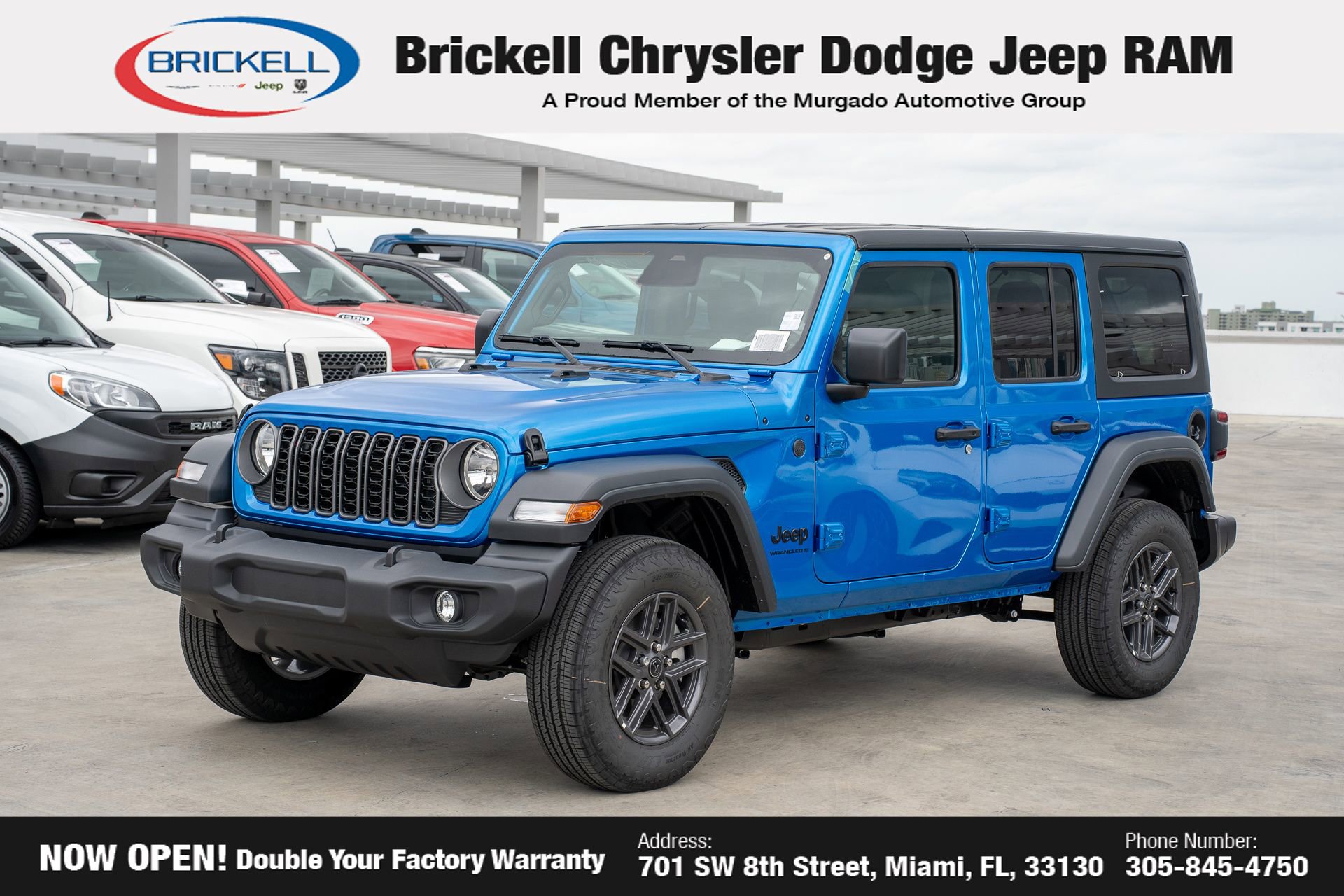 New 2026 Jeep Wrangler Sport S image 1