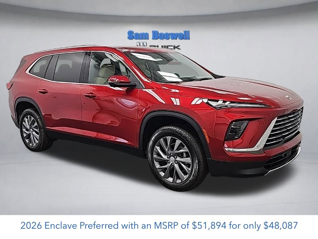New 2026 Buick Enclave Preferred w/ Power Package