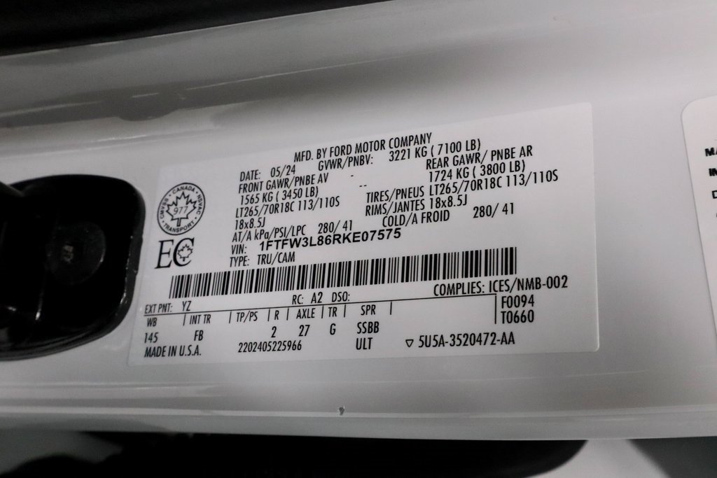 Certified 2024 Ford F150 XLT w/ XLT Black Appearance Package image 32