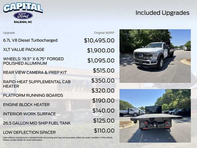 New 2025 Ford F600 4x4 Regular Cab Super Duty w/ XLT Value Package image 3