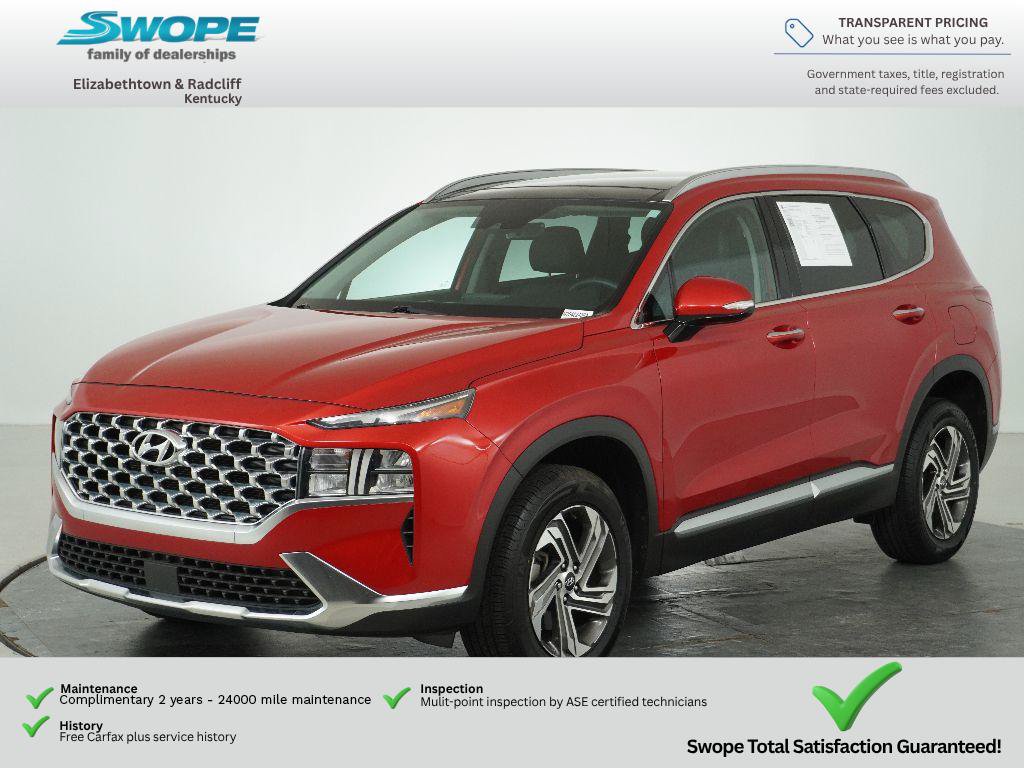 Used 2022 Hyundai Santa Fe SEL w/ Convenience + Premium Package AWD/4WD image 8