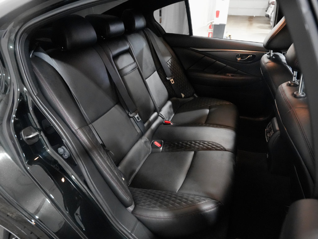 Used 2023 INFINITI Q50 Red Sport 400 w/ Black Opal Edition RWD image 29