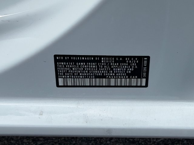New 2027 Volkswagen Jetta S FWD image 16