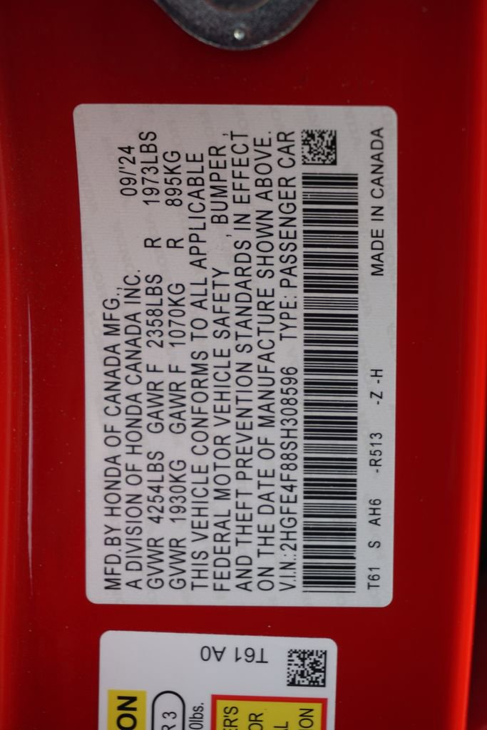 Used 2025 Honda Civic FWD Hybrid Sedan image 33