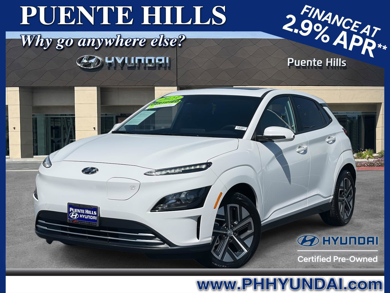 Certified 2023 Hyundai Kona SEL