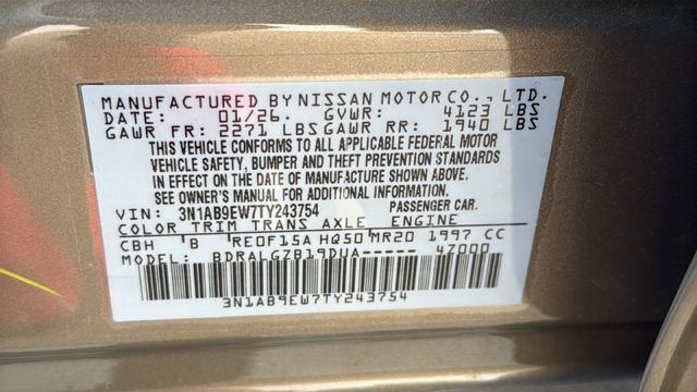 New 2026 Nissan Sentra SL w/ Floor Mat Package FWD image 30