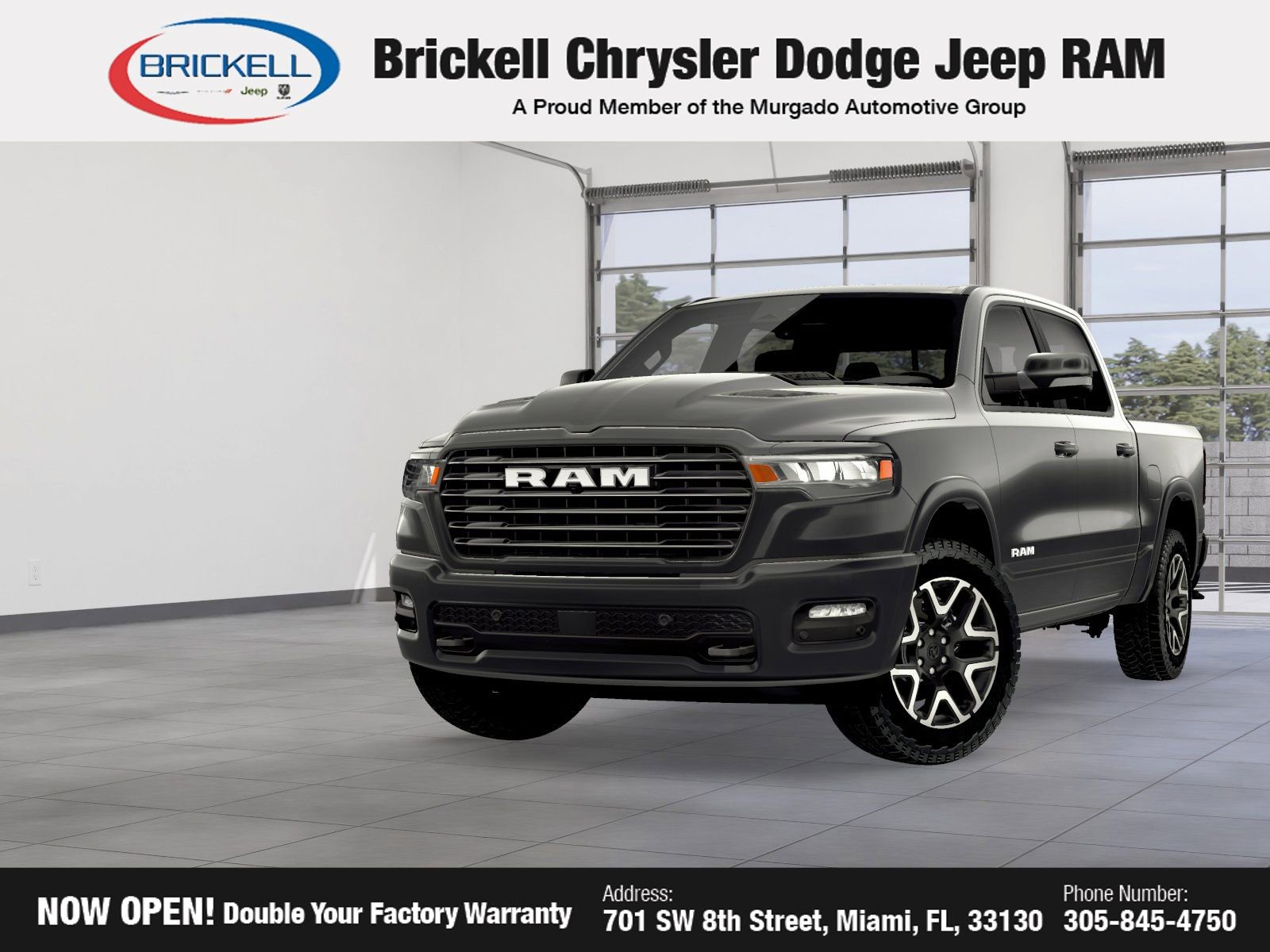 New 2026 RAM 1500 Laramie w/ Sport Appearance Package