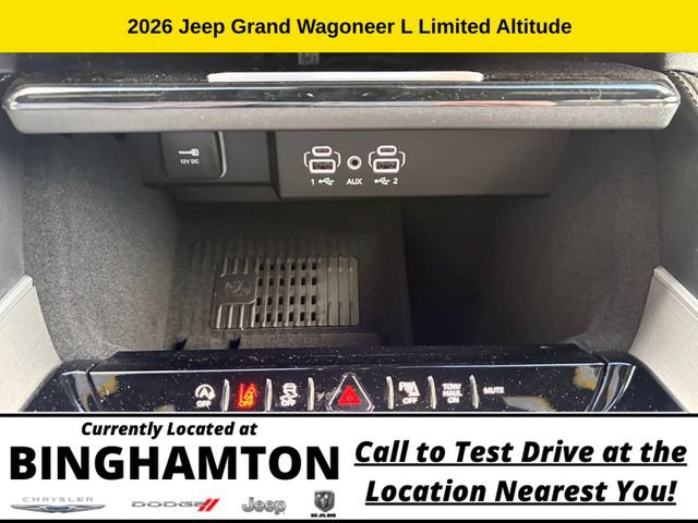New 2026 Jeep Grand Wagoneer L Limited AWD/4WD image 24