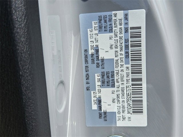 New 2025 MAZDA MX-5 Miata RF Grand Touring image 20